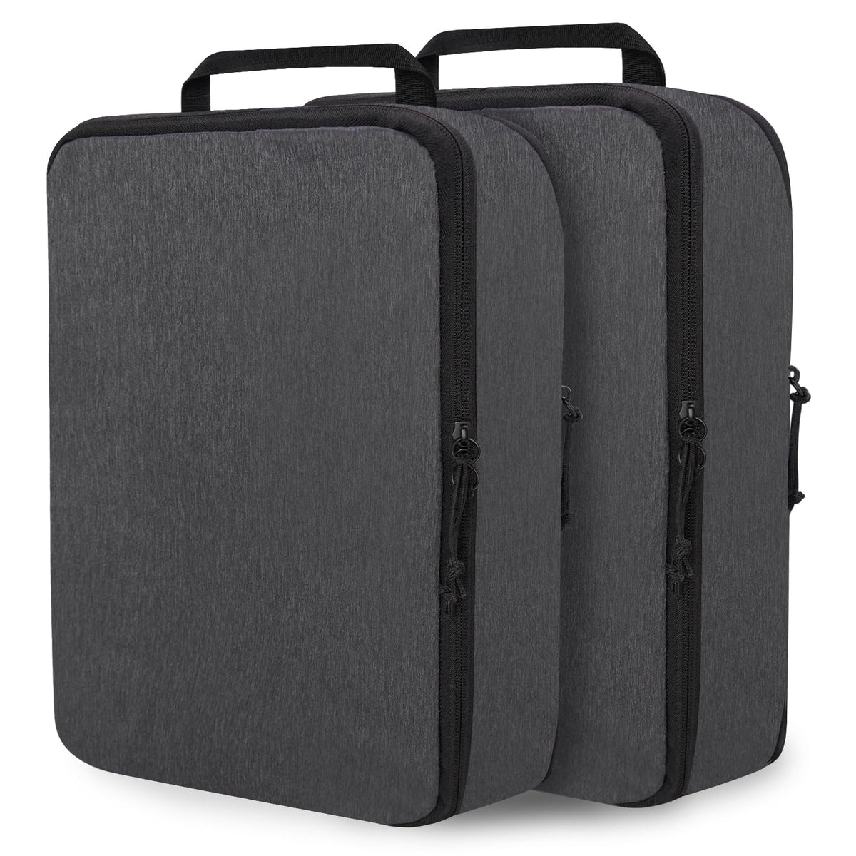 Compression Packing Cubes for Travel Packing Organizers, Mesh Black, XL