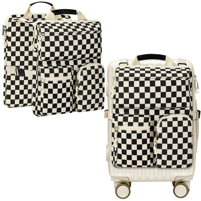Over Luggage Organizer for Carry On Bag, Suitcase Organizer with Pockets