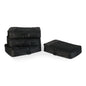 Amazon Essentials 4-Piece Packing Cubes Travel Accessories Set, Luggage Organizer, Suitcase Organizer with Double Zipper, Mesh Top, Space-Saving, Large, Gray (Previously Amazon Basics)