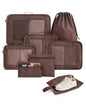 LIGHT FLIGHT 8 Set Packing Cubes for Travel, Cruise Ship Travel Essentials