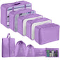 Packing Cubes for Travel 8 Set Luggage Organizer Bags