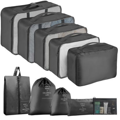 Packing Cubes for Travel 8 Set Luggage Organizer Bags