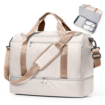 Extra Large Travel Duffel Bag, Carry-On Weekender Bags for Women Travel