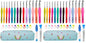 Yarniss Crochet Hooks,14 Size Ergonomic Crochet Hooks Set 2mm(B)-10mm(N)