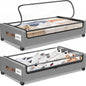 Under Bed Storage with Wheels 2Pack Storage Containers with Clear Window