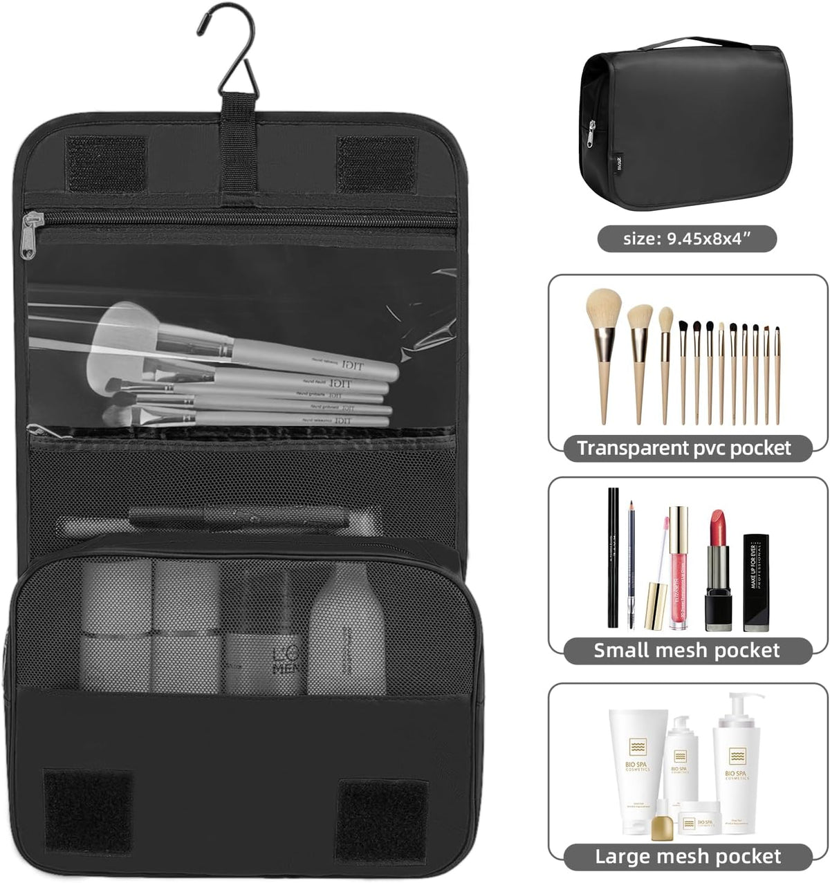 BAGAIL 6 Set/8 Set/10 Set Packing Cubes Various Sizes Packing Organizer for Travel Accessories Luggage Carry On Suitcase