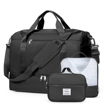 Extra Large Travel Duffel Bag, Carry-On Weekender Bags for Women Travel