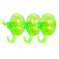 Antimbee 3 Pack Suction Cup Hooks, Clear Suction Cup Hanger, Removable Small Suction Cups for Shower, Bathroom, Glass, Door, Windows, Kitchen-Max Hanging up to 11 lbs on Smooth Surface