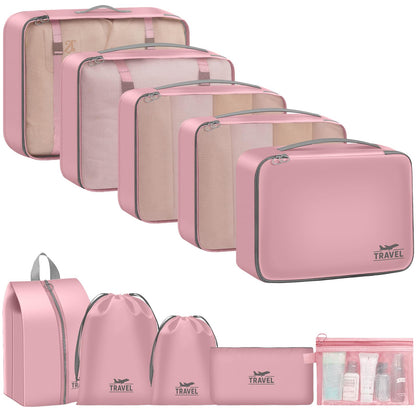 Packing Cubes for Travel 8 Set Luggage Organizer Bags