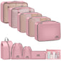 Packing Cubes for Travel 8 Set Luggage Organizer Bags