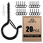 ADIIL Q Hanger Ceiling Screw Hooks for Hanging Outdoor String Light, Plants