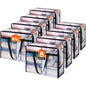 Lifewit 45L Clear Clothes Storage Bags,Plastic Foldable Blanket Storage Bag