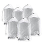 32x42 Inch Large Clear Plastic Suitcase Storage Bags, 3 Pack, 4 Mils