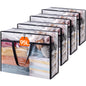 Lifewit 45L Clear Clothes Storage Bags,Plastic Foldable Blanket Storage Bag