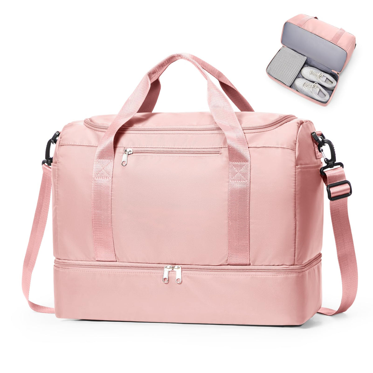 Extra Large Travel Duffel Bag, Carry-On Weekender Bags for Women Travel