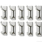 Adhesive Wall Hooks for Towel/Coat,13Lb Strong Stick-On Hooks, Gold 4 Pack