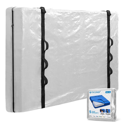 TICONN Mattress Bags for Moving, Heavy Duty Mattress Cover Storage Bag