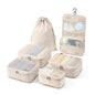 Vandel TSA-Friendly Packing Cubes for Carry On, Mesh Suitcase Organizer Bag