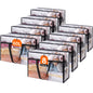 Lifewit 45L Clear Clothes Storage Bags,Plastic Foldable Blanket Storage Bag