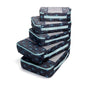 TravelWise Packing Cube System - Durable 5 Piece Weekender Plus Set (Black)