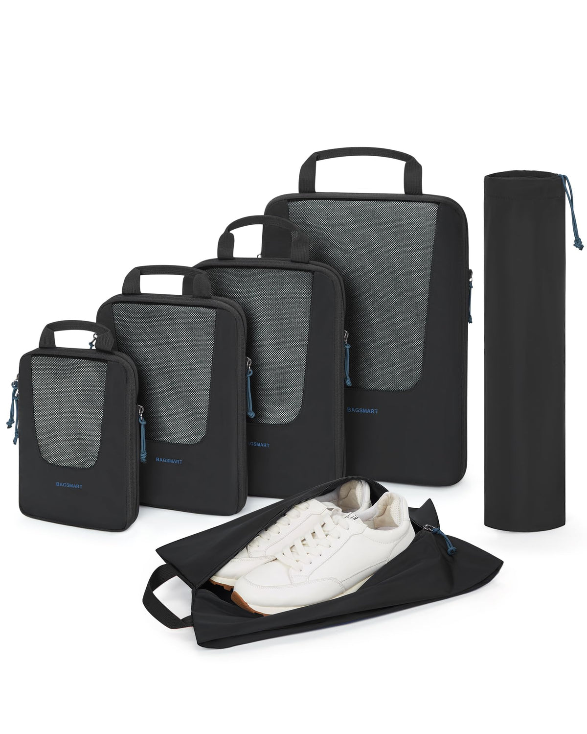 Bagsmart Compression Packing Cubes, Travel Bag Cruise Ship Essentials