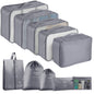 Packing Cubes for Travel 8 Set Luggage Organizer Bags