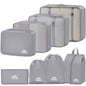 Packing Cubes for Travel - 8 Set Luggage Organizer Bags for Family, Mesh Breathable Packing Cubes for Suitcases Durable Travel Essentials Bags Set
