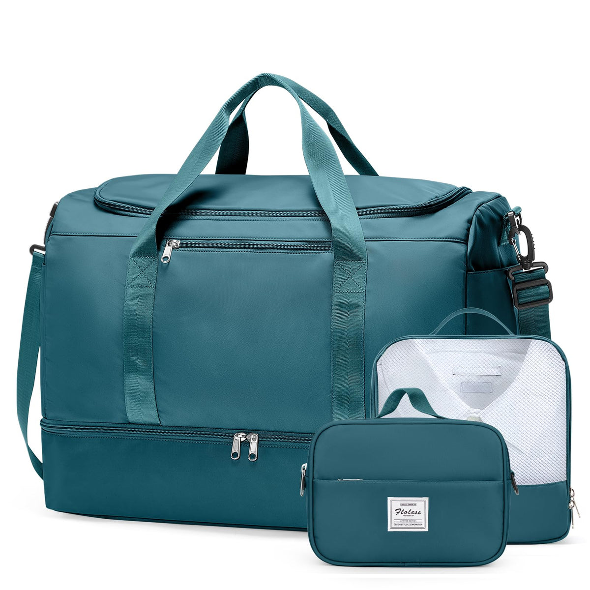 Extra Large Travel Duffel Bag, Carry-On Weekender Bags for Women Travel