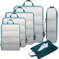 BAGAIL 6 Set Ultralight Compression Packing Cubes Packing Organizer for Travel Accessories Luggage Suitcase Backpack