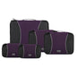 GOX Ultra Light 5 piece Packing Cubes Travel Luggage Organizer 1 Large 2 Medium 2 Small