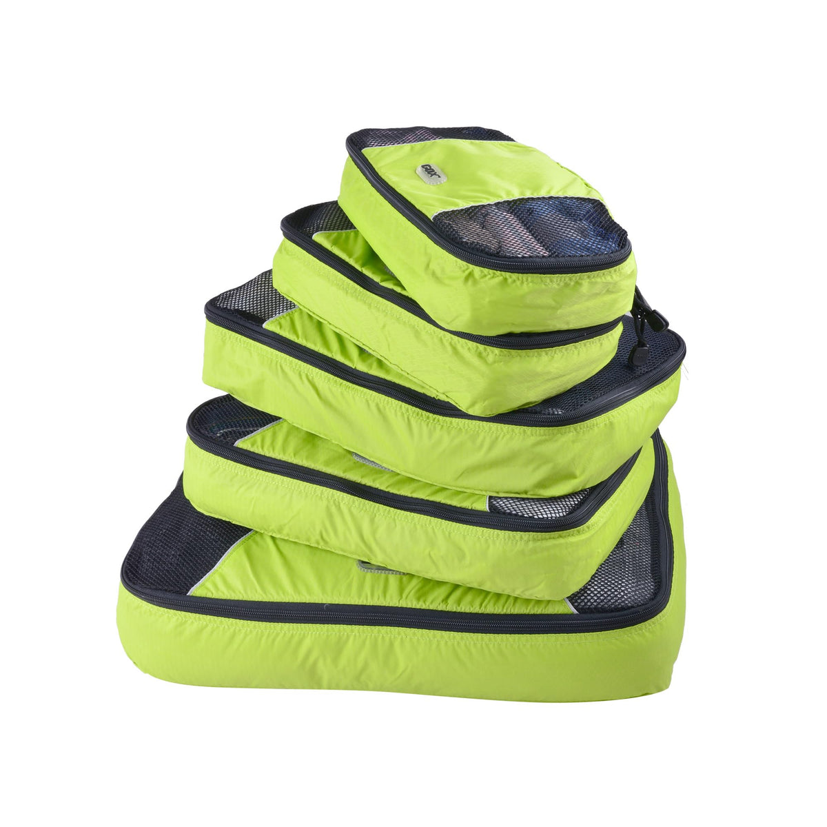 GOX Ultra Light 5 piece Packing Cubes Travel Luggage Organizer 1 Large 2 Medium 2 Small