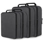 Compression Packing Cubes for Travel Packing Organizers, Mesh Black, XL