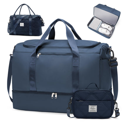 Extra Large Travel Duffel Bag, Carry-On Weekender Bags for Women Travel