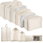 Packing Cubes for Travel 8 Set Luggage Organizer Bags