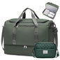 Extra Large Travel Duffel Bag, Carry-On Weekender Bags for Women Travel