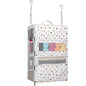 Suitcase Organizer, Hanging Travel Luggage Organizer Shelves Carry On Bag