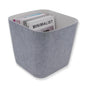 Welaxy Felt Underbed Storage Basket Oatmeal Natural Nordic shelf bin long