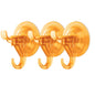 Antimbee 3 Pack Suction Cup Hooks, Clear Suction Cup Hanger, Removable Small Suction Cups for Shower, Bathroom, Glass, Door, Windows, Kitchen-Max Hanging up to 11 lbs on Smooth Surface