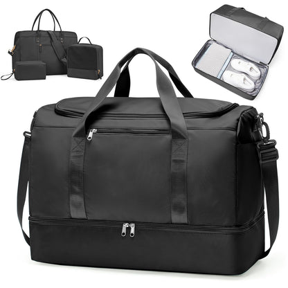 Extra Large Travel Duffel Bag, Carry-On Weekender Bags for Women Travel