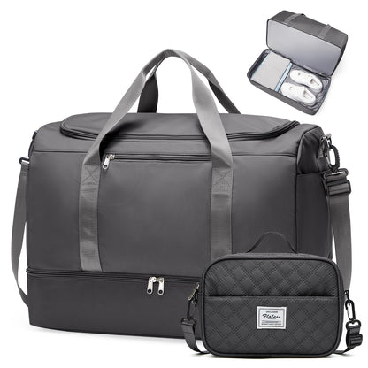 Extra Large Travel Duffel Bag, Carry-On Weekender Bags for Women Travel