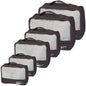 Packing Cubes Set Travel Luggage Organizers Suitcase Lightweight Accessories Navy Blue