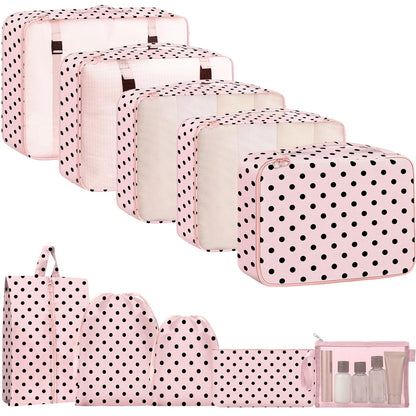 Packing Cubes for Travel 8 Set Luggage Organizer Bags