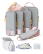 BAGSMART Compression Packing Cubes for Travel Essentials