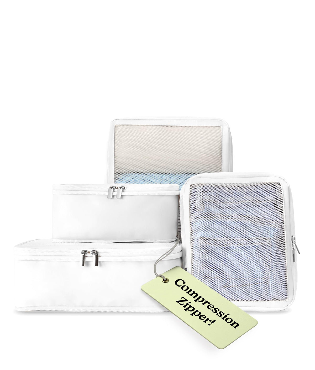 Vandel TSA-Friendly Packing Cubes for Carry On, Mesh Suitcase Organizer Bag