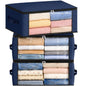 Fab totes 6 Pack Storage Bags for Clothes Blanket Storage Bins with Lids