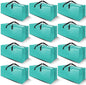 Cosy Family 8 Pack Heavy Duty Extra Large Moving Bags with Backpack Straps - Strong Handles & Zippers, Storage Totes For Space Saving, Fold Flat, Alternative to Moving Box (Set of 8, Blue)