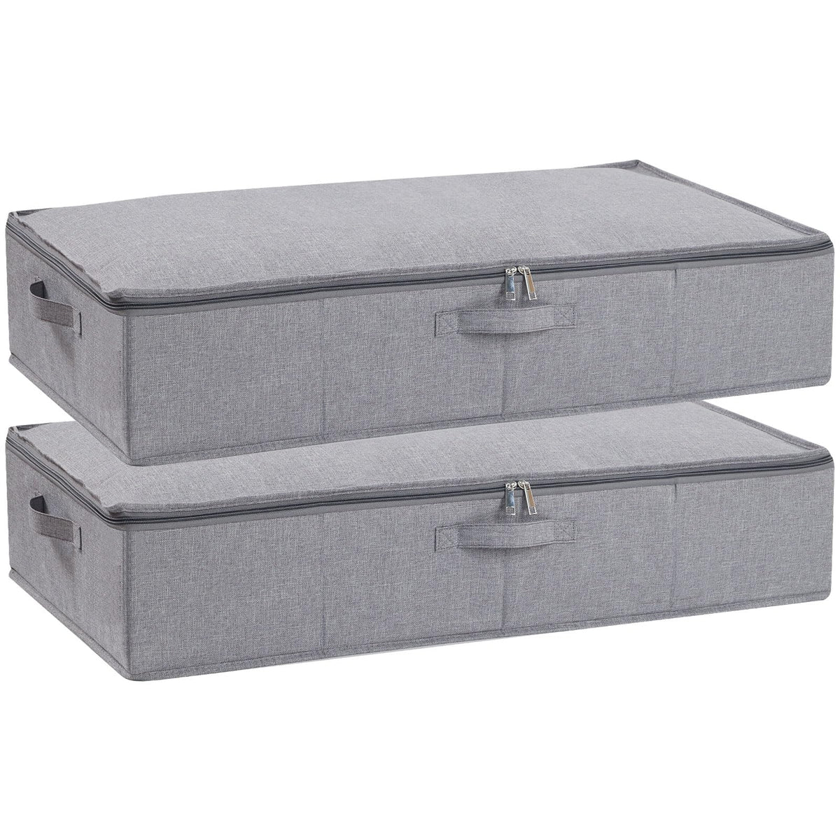 Underbed Storage Organizers,Beige,1 Pack,23.6x11.8x5.9 Inch