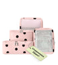Vandel TSA-Friendly Packing Cubes for Carry On, Mesh Suitcase Organizer Bag