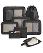 LIGHT FLIGHT 8 Set Packing Cubes for Travel, Cruise Ship Travel Essentials