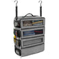 Olosar Suitcase Organizer, Travel Luggage Organizer Portable Hanging Travel Shelves Collapsible Hanging Packing Cubes for Carry on Suitcase